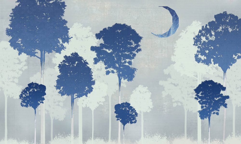 Foresta Azul contemporary wallpapers