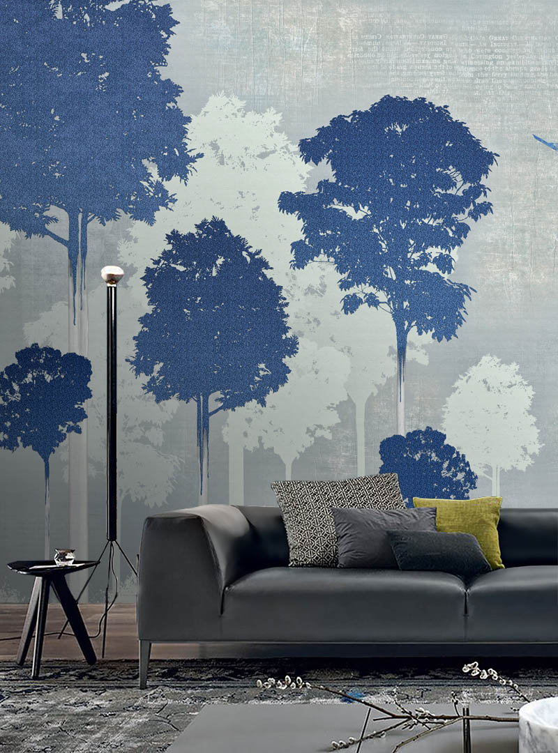 Foresta Azul contemporary wallpapers