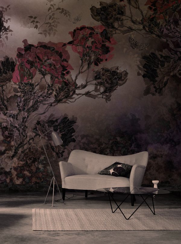 Enigma del Fiore contemporary wallpaper