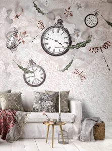 Colourful Bustle modern wallpaper by Idea Murale