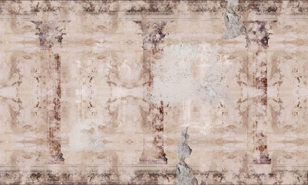 Fresco Antique modern wallpaper in a custom size by Idea Murale