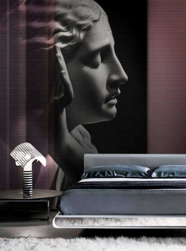 Whisper in the night modern wallpaper by Idea Murale