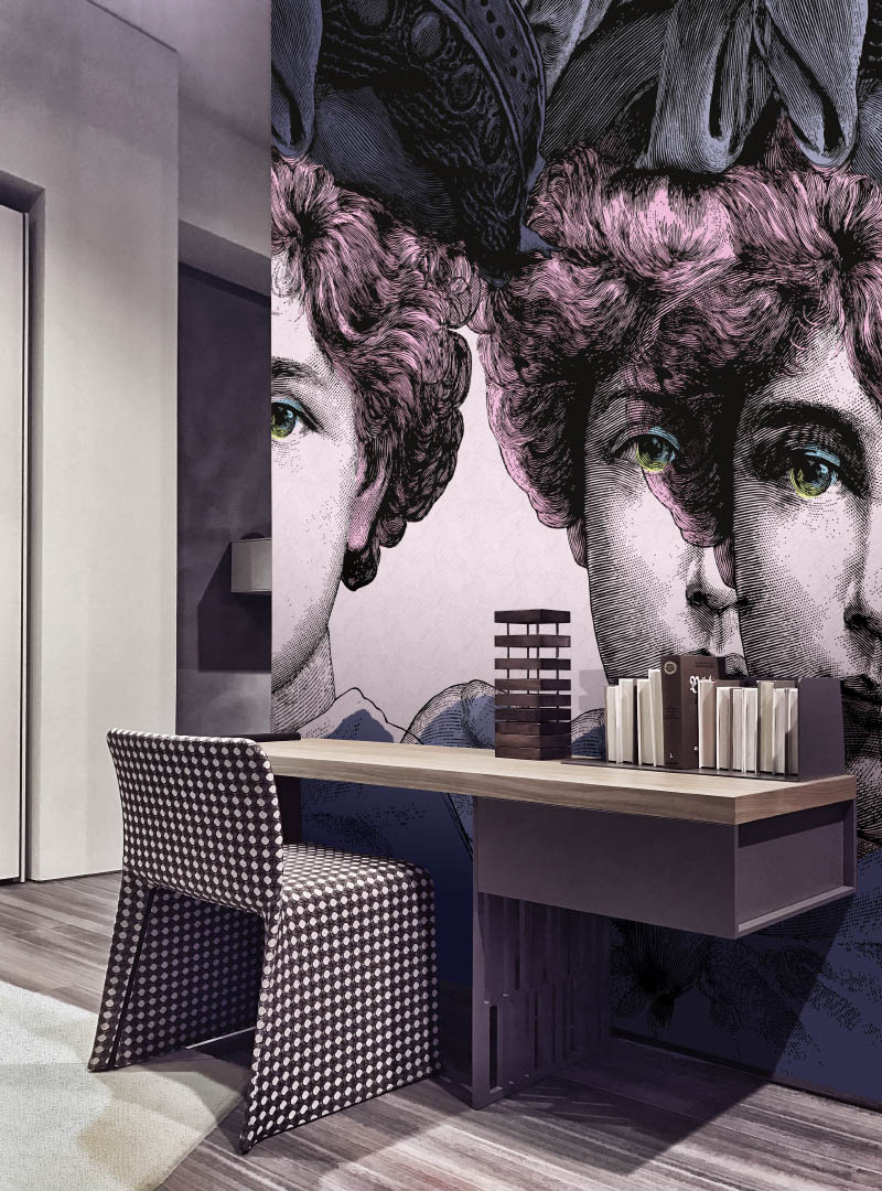 Fantasia contemporary wallpaper by Idea Murale