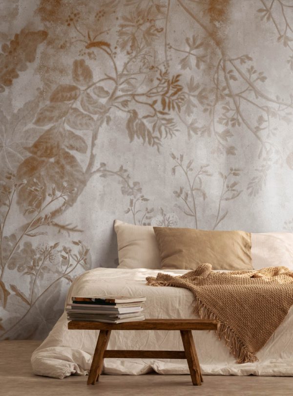 Flora Mistica contemporary wallpaper