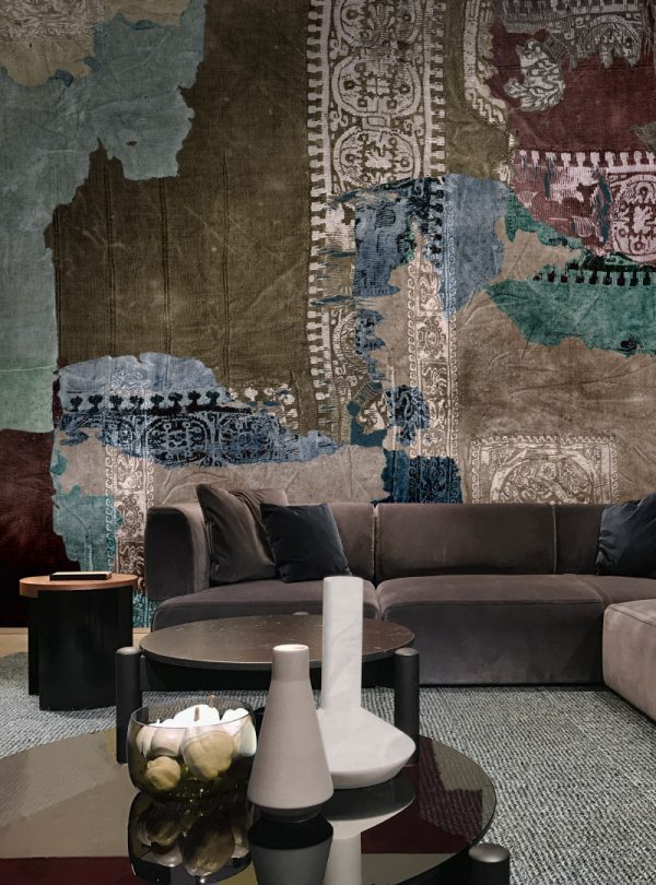 Ethno Echoes modern wallpaper by Idea Murale