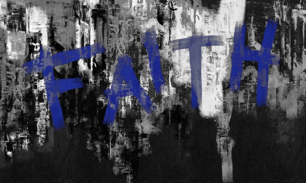 Faith contemporary wallpaper