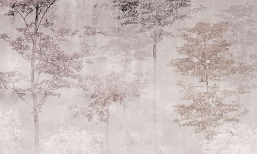 Into the Woods II contemporary wallpaper