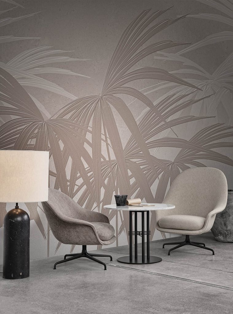 Foglie Tenere modern wallpaper by Arte Di Muro