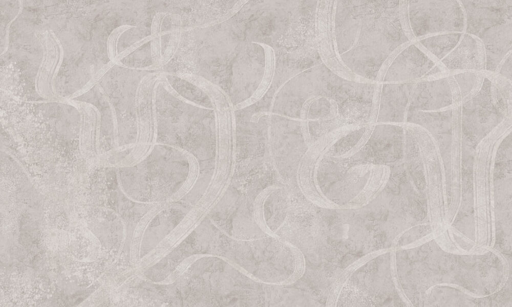 Full Falina wallpaper design with soft abstract strokes on a neutral background